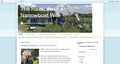 Desktop Screenshot of narrowboatwife.com